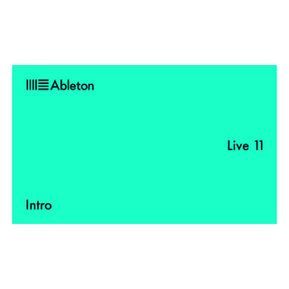 Ableton Live11 Intro 通常版 (Live12 Introへの無償アップグレードに対応)