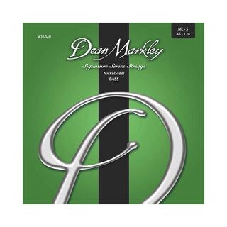 Dean MarkleyDM2604B Nickelsteel Bass Guitar Strings Med Light 5STR 45-128 5弦エレキベース弦