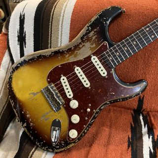 Fender Custom Shop Limited Edition Roasted 1960 Stratcaster Super Heavy Relic Faded Aged 3-Tone Sunburst【御茶ノ水本店