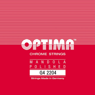 OPTIMA G4 No.2204 RED マンドラ用弦/G 4弦×2本入り