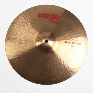 PAiSTe 【中古】クラッシュシンバル パイステ PAISTE 3000 THIN CRASH 16インチ