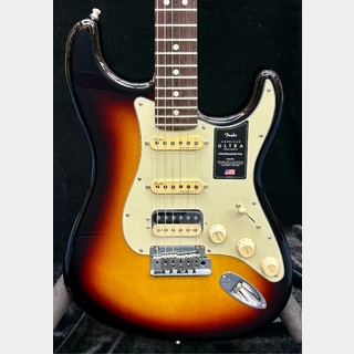 Fender American Ultra Stratocaster HSS-Ultra Burst/Rosewood-【US23033518】【3.68kg】