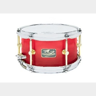 canopus The Maple 6x10 Snare Drum Crimson Fade LQ