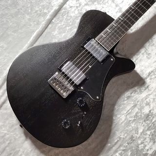 RYOGAHORNET Open Pore Black エレキギター ハムバッカー ベイクドメイプルネック