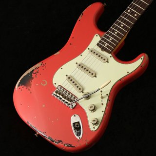 Fender Custom Shop Michael Landau Signature 1963 Stratocaster Relic Fiesta Red over 3CS【S/N R13880