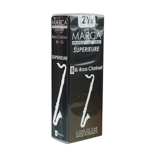 MARCASUPERIEURE バスクラリネット リード [2.1/2] 5枚入り