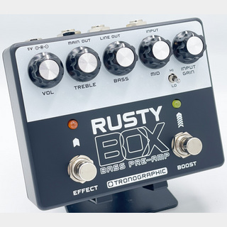 【1回のみ使用】 Tronographic Rusty Box ベースプリアンプ 8d6fb155a171b9212b9cd5433de70a