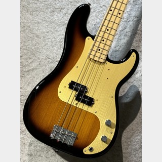 FenderMaid in Japan Heritage 50s Precision Bass 2-Color Sunburst #JD24007035【3.82kg】