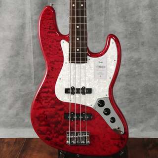 Fender2024 Collection Made in Japan Hybrid II Jazz Bass QMT Rosewood Fingerboard Red Beryl  【梅田店】