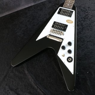 EpiphoneInspired by Gibson Custom Kirk Hammett 1979 Flying V Ebony 【御茶ノ水本店】