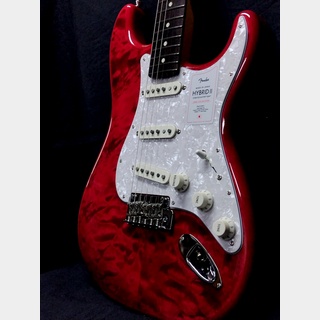 Fender 2024 COLLECTION, MADE IN JAPAN HYBRID II STRATOCASTER Red Beryl 