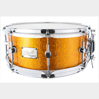 canopus Birch Snare Drum 6.5x14 Gold Spkl