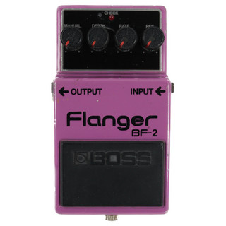 BOSS 【中古】 フランジャー BOSS BF-2 Flanger Made in Japan 銀ネジ ボス ギターエフェクター