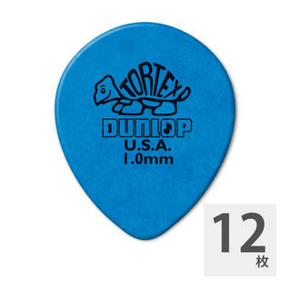 Jim Dunlop413R TORTEX TEARDROP 1.0mm ギターピック×12枚