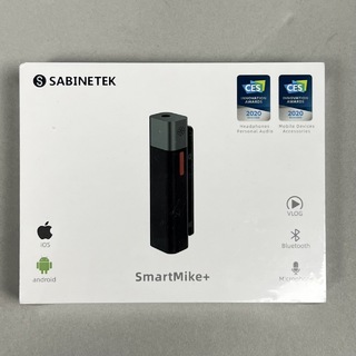 Sabinetek スマートマイク [1個] Bluetooth 小型 ワイヤレス マイク【閉店在庫処分特価】