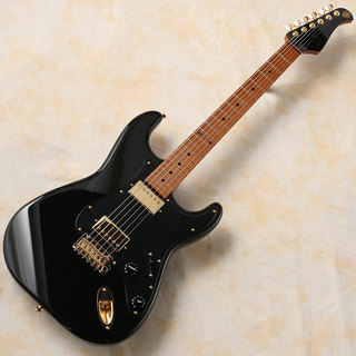 Kz Guitar Works Kz ST Trad 22 HH7 Custom (Black MH w/Gold Hard Wear) #20230365