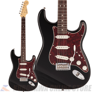 FenderMade in Japan Hybrid II Stratocaster Rosewood Black【ケーブルセット!】(ご予約受付中)