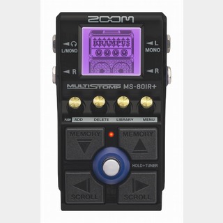 ZOOM MS-80IR+ MultiStomp マルチエフェクター ズーム ストンプボックス 【御茶ノ水本店】