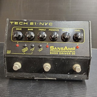 TECH21 SANSAMP Proglamable Bass Driver D.I.