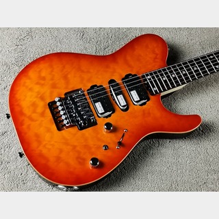 SCHECTER 【クロサワ楽器名古屋店限定モデル】【限定3本生産】KR-KC-2-24-MH/LDS/R -Lemon Drop Sunburst-《NEW》