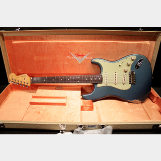Fender Custom Shop Master Built Series 1961 Stratocaster Relic Cross Grain Checking Lake Placid Blue by Ron Thorn 2023