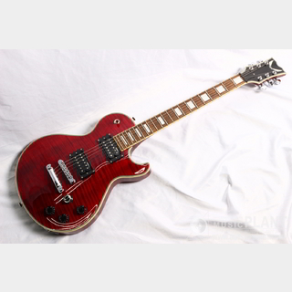 DEAN Thoroughbred Deluxe Flame Top Scary Cherry