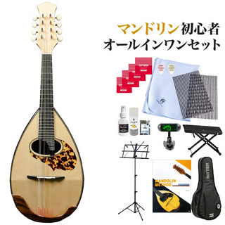 Prestri Mandolin マンドリン初心者13点セット カラーチェ代理店監修エントリーモデル