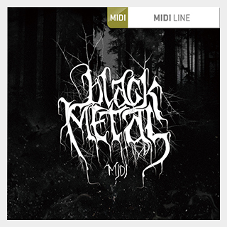 TOONTRACK DRUM MIDI - BLACK METAL