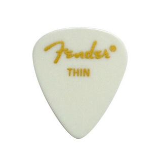 Fenderフェンダー 351 Shape Classic Picks Thin White ギターピック×36枚