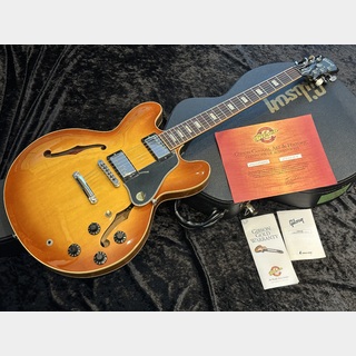 Gibson Custom Shop Memphis ES-335 Larry Carlton Signature 2005年製 Sunburst