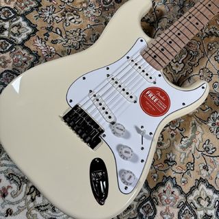 Squier by Fender Affinity Series Stratocaster Maple Fingerboard White Pickguard エレキギター ストラトキャスター