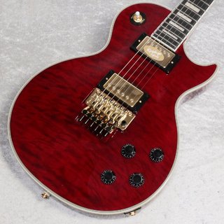 Epiphone Alex Lifeson Les Paul Custom Axcess Quilt Ruby(重量:4.45kg)【新宿店】