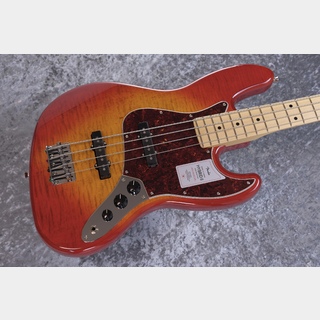 Fender2024 Collection MIJ Hybrid II Jazz Bass - Sunset Orange Transparent  -【4.24kg】【JD24001841】