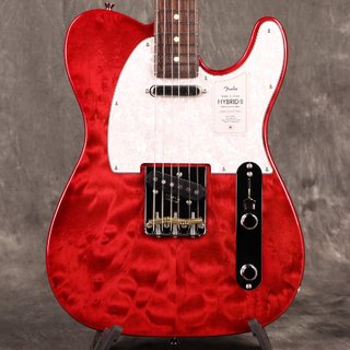 Fender2024 Collection Made in Japan Hybrid II Telecaster QMT Rosewood FB Red Beryl [限定モデル][S/N JD2302