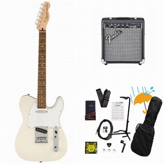 Squier by Fender Affinity Series Telecaster Laurel FB WH PG Olympic White エレキギター Fender 10Wアンプ付属エレキギタ