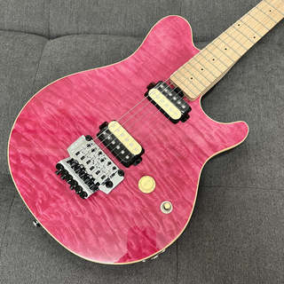 Sterling by MUSIC MAN SBMM AX40-TP-M1 (Trans Pink) (#SG69922)【現物写真】