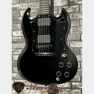 GibsonSG Gothic Ⅱ EMG # ALL BLACK 2006年製【Player's Condition】w/Original Hard Case 3.25kg