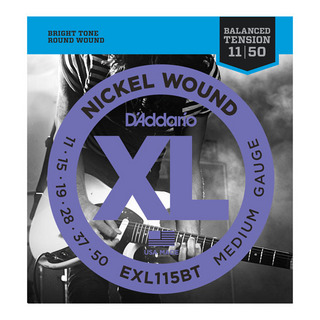 D'AddarioXL NICKEL EXL115BT Balanced Tension Medium【11-50/エレキギター弦】