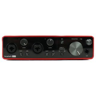 Focusrite 【中古】 Focusrite Scarlett 2i2 3rd Gen オーディオインターフェイス フォーカスライト 第3世代