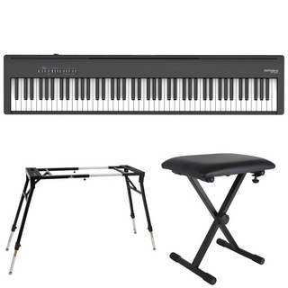 Rolandローランド FP-30X-BK Digital Piano ブラック 電子ピアノ スタンド ベンチ 3点セット
