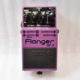さらに値下げ！美品☆BOSS BF-3 Flangerフランジャー BOSS 【BOSS×IKEBEコラボ：アクリルキーホルダープレゼント