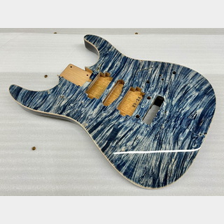 T's Guitars DST-24 MAHOCUSTOM 2024 5A-Waterfall Burl Trans Blue Denim【ローン36回払いまで無金利】