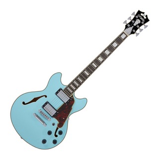 D'Angelico ディアンジェリコ Premier Mini DC Sky Blue エレキギター セミアコ