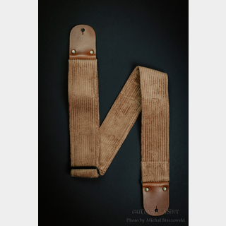 Mr.Strapsky Vintage Corduroy Guitar Strap w/Vintage Leather Ends【エレキ館在庫商品】