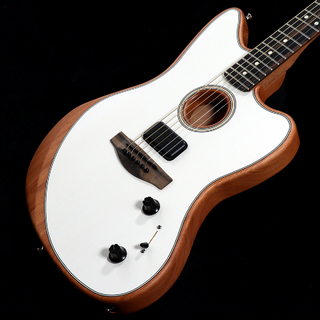 Fender American Acoustasonic Jazzmaster Arctic White(重量:2.48kg)【渋谷店】