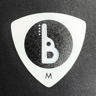 Ikebe Original B-logo Triangle/Sandgrip Pick (Medium)