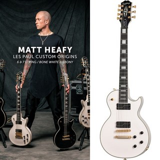 Epiphone Matt Heafy Les Paul Custom Origins 7-String (Bone White)【特価】