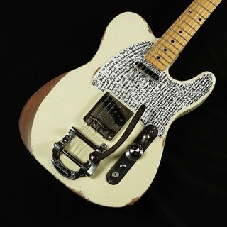 SPARROW GUITARS フルアコ　ファイヤーパターン　ビグスビー　銀色 SPARROW GUITARS フルアコ ファイヤーパターン ビグスビー 銀色