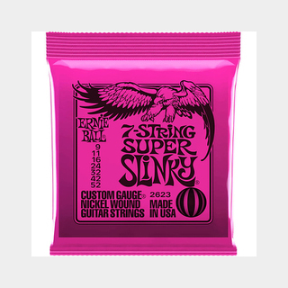 ERNIE BALL#2623 7-STRING Super Slinky 【7弦ギター用】