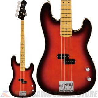FenderAerodyne Special Precision Bass, Hot Rod Burst【ケーブルプレゼント】